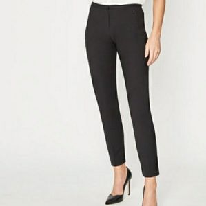 Like new, black, Tahari Jillian straight leg pants